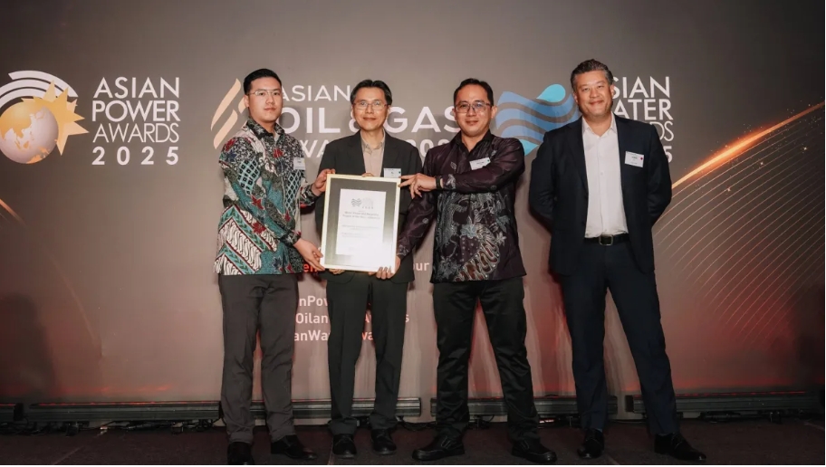 柏中環境與PT Indonesia Ruipu Nickel and Chrome Alloy共獲亞洲獎